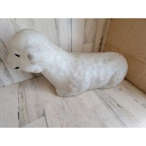 General foam vintage sheep blow mold nativity lawn Xmas home decor farm